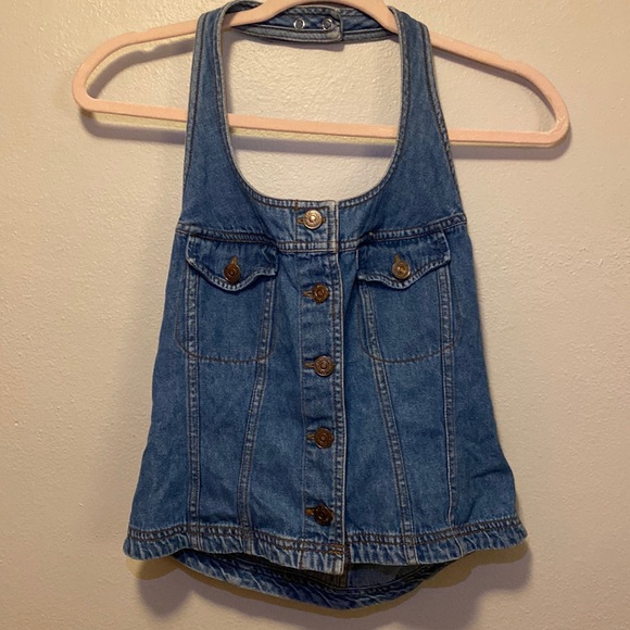 Levi’s vintage jean halter top - Picture 5 of 6